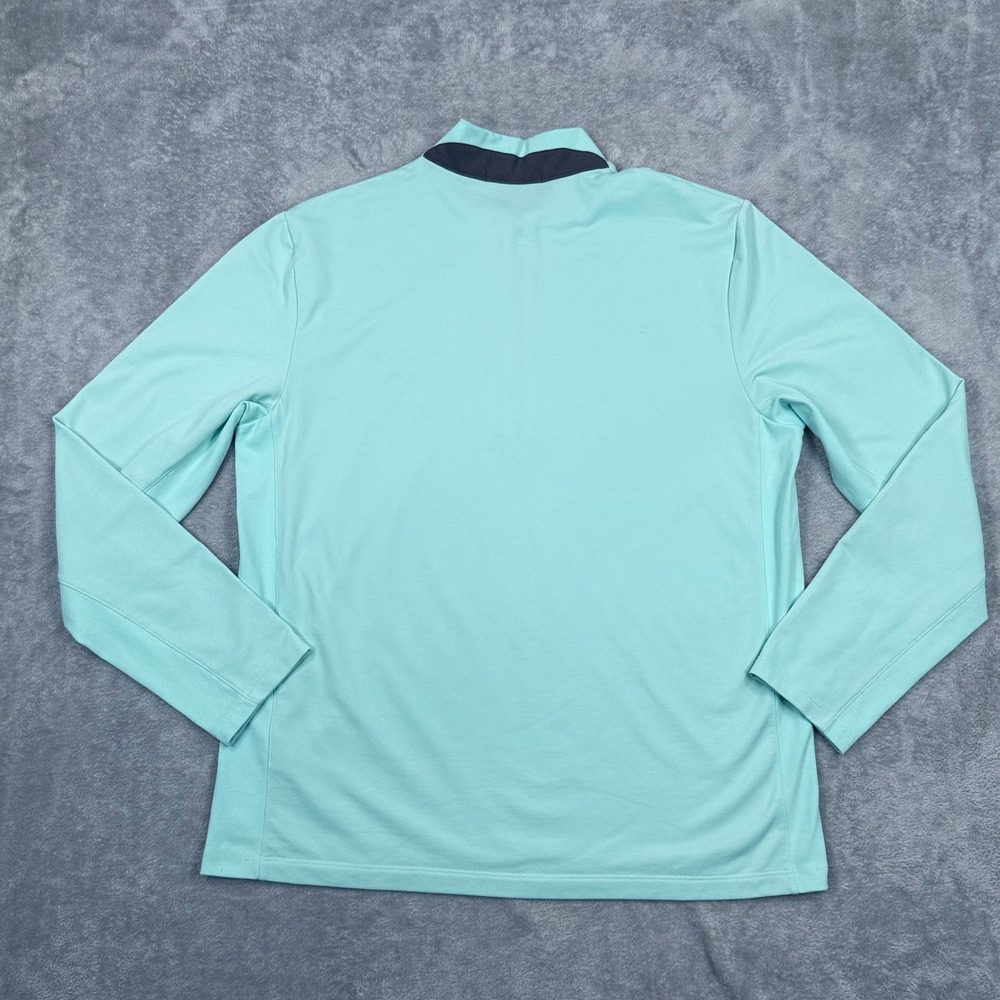 Greyson Siasconset 1/4 Zip Pullover Mens Large Blade Collar Medinah Long Sleeve - Picture 3 of 11